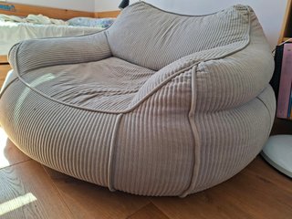 Puff Gigante Pana Beige