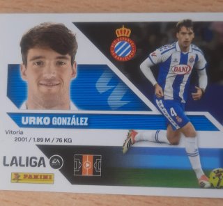 Cromo Urko González LaLiga Panini