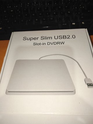 Grabadora DVD Externa Slim USB 2.0