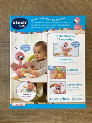 NUEVO Flamenco Risueño. Trona y sueño VTech Baby