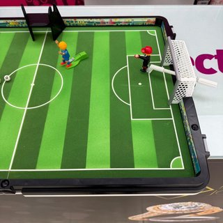 Playmobil Airgamboys Campo De Futbol