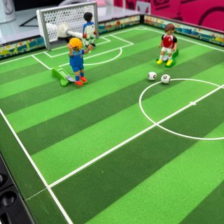 Playmobil Airgamboys Campo De Futbol