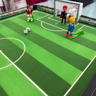 Playmobil Airgamboys Campo De Futbol