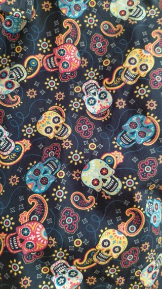 Camisa estampada calaveras Bassette