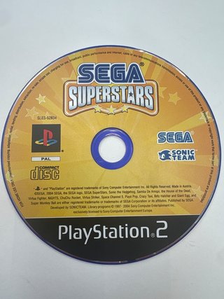 Videojuego PS2 Sonic Sega Superstars