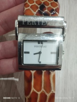 Reloj Pertegaz Correa Piel Marrón