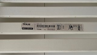 2 sillas plegables Ikea TERJE blancas