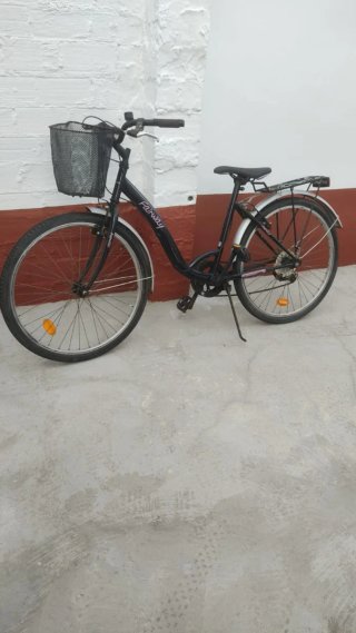 Bicicleta Farway con cesta