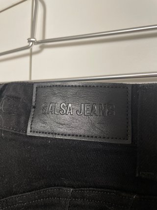 Pantalones negros Salsa cropped slim