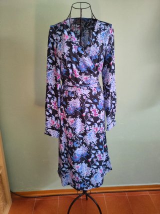 Vestito Wrap Taglia M Floreale