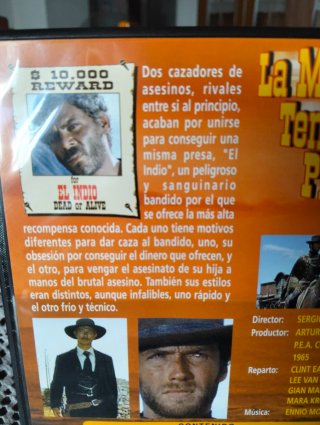 DVD La Muerte Tenía un Precio (Western)