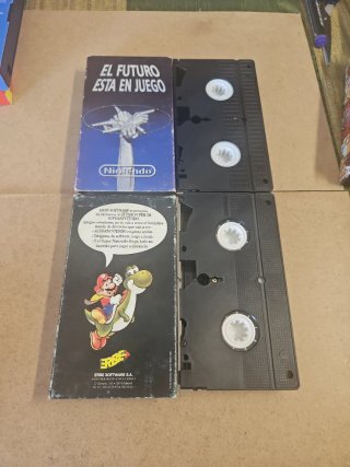 Lote 5 VHS Promocionales Nintendo N64 Sega PS2
