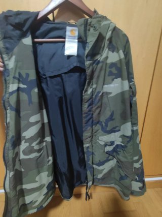 Chaqueta Carhartt WIP Battle Parka Camuflaje