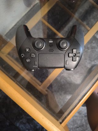 Mando DualShock 4 PS4 Negro y rojo