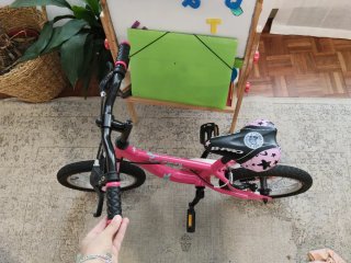 Bicicleta Infantil B-Pro Rosa 14