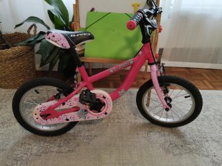 Bicicleta Infantil B-Pro Rosa 14