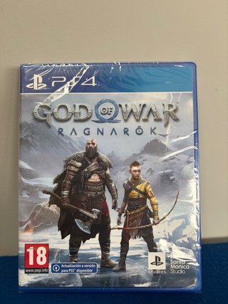 God of War Ragnarök PS4, sin abrir