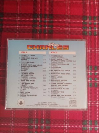 3 CDs Grandes Éxitos Ray Charles, James Brown, Jer