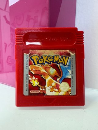 Videojuego Game Boy Pokemon Rojo