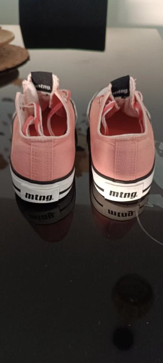 Zapatillas Mustang rosas