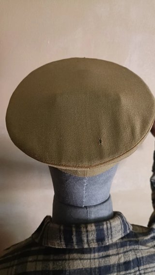 Gorra de plato Comisario Político de Campaña.