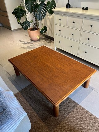 Mesa de centro madera 120x80cm