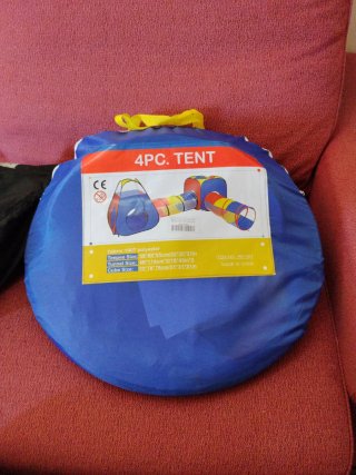Casita Infantil 4 en 1 Tienda Plegable