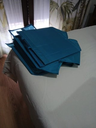 Lote 6 Cajas Zapatero Tela