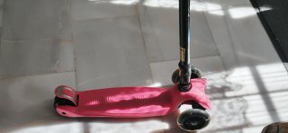 Patinete 3 ruedas rosa
