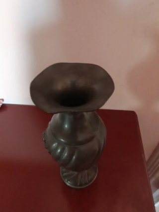 Vasetto vintage in peltro