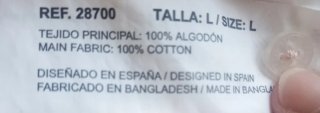 Polo Celopman Blanco Talla L