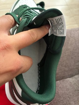 Nike Dunk Verde/Bianco Taglia 45.5