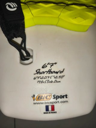 Tabla surf BIC 6'7 Shortboard regalo surfskate y +
