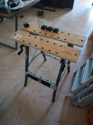Banco de trabajo plegable