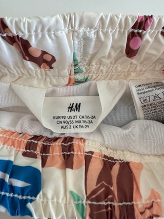 Costumi da bagno bambino H&M. Taglia 92 cm