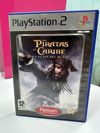 Videojuego PS2 piratas del caribe en el fin del mundo