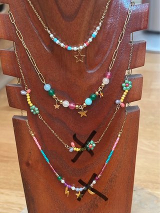 Collares acero 3€/2-5€