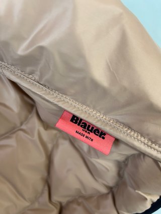 Gilet Blauer USA Danny Uomo Nero Beige