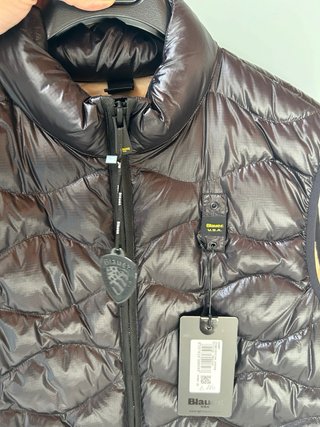 Gilet Blauer USA Danny Uomo Nero Beige