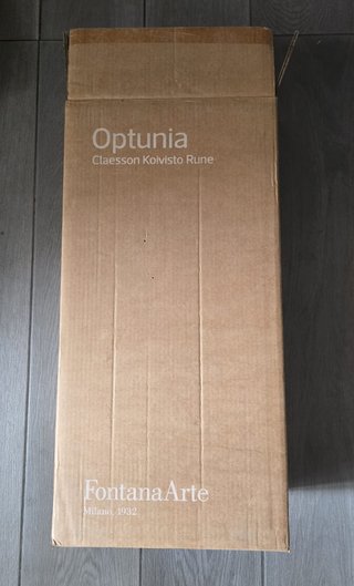 Lampada da soffitto Optunia Fontana Arte Nero/Argento