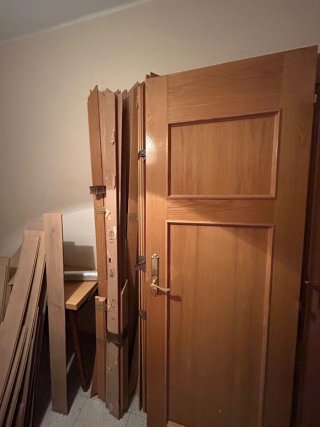 Lote 8 puertas de madera