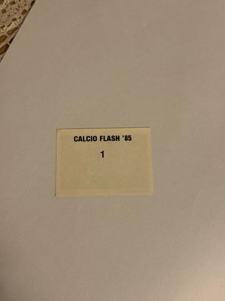 Figurina Liverpool Calcio Flash '85 Vintage