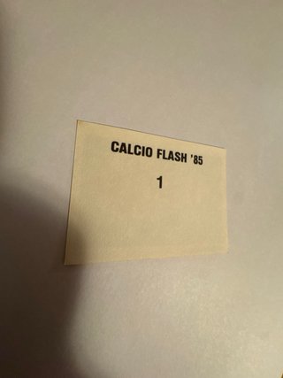 Figurina Liverpool Calcio Flash '85 Vintage