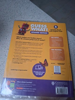 Guess What! 6 Activity book with online resources