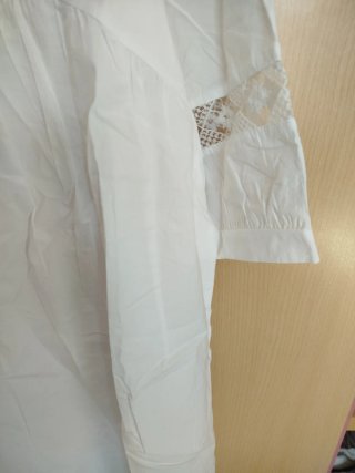 Vestido Ibicenco Blanco Talla M