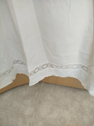 Vestido Ibicenco Blanco Talla M