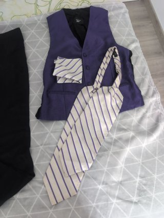 Traje de novio negro PROTOCOLO