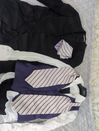 Traje de novio negro PROTOCOLO