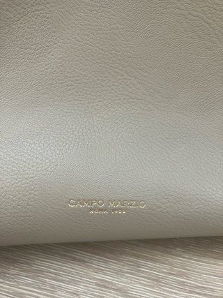 Bolso de hombro Campo Marzio beige