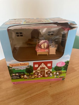 Casita Sylvanian Families tejado rojo